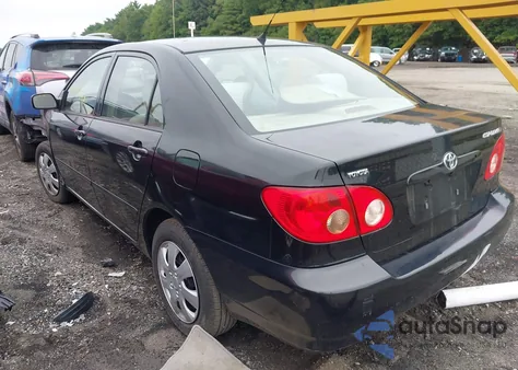 2008 Toyota Corolla Le из США, поврежденный, VIN 2T1BR30EX8C877687